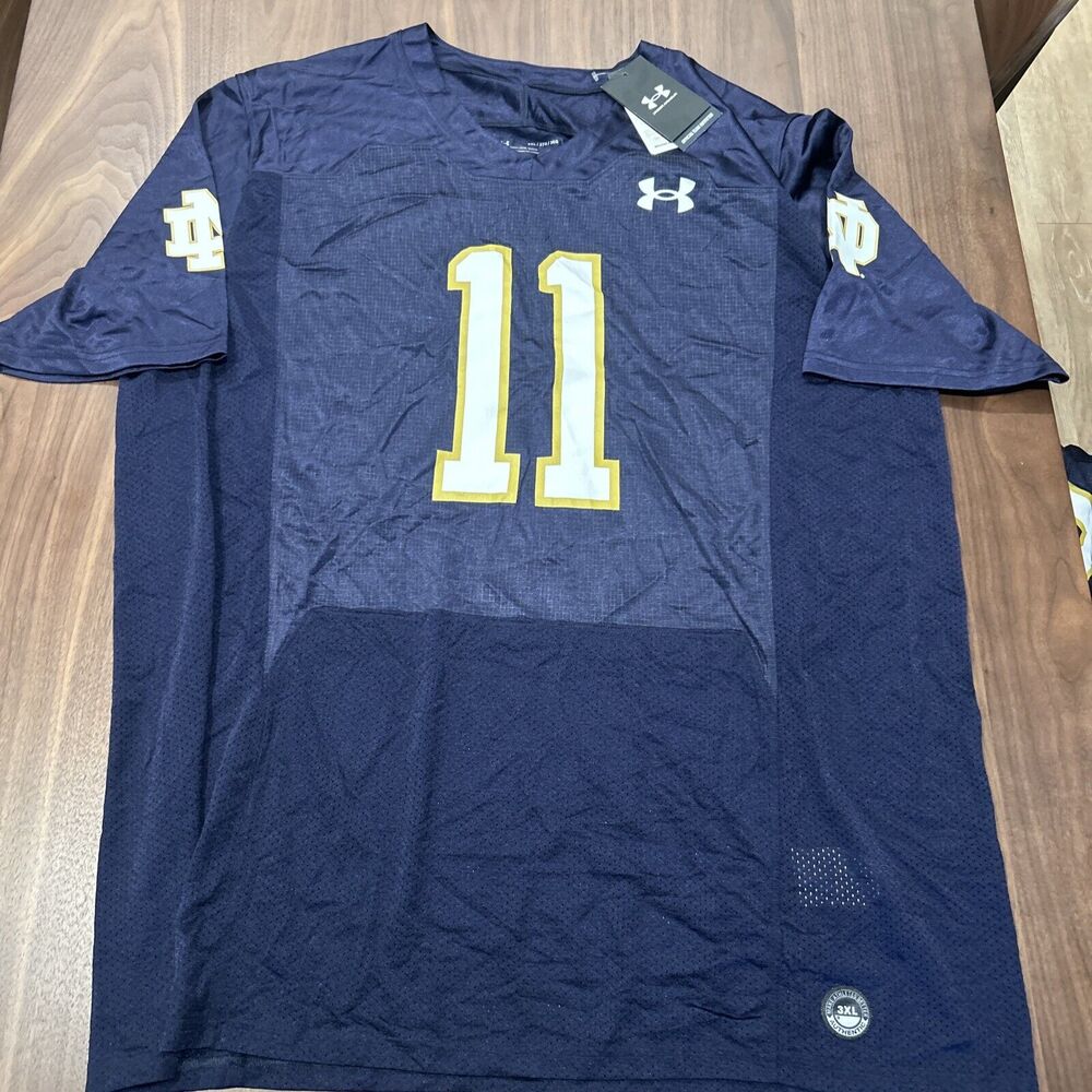 Notre Dame Fighting Irish Under Armour Practice Jersey Football 3XL HAMBLEN 11
